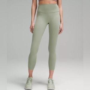 Lululemon Wunder Train High-Rise Tight 25" - Laurel Green - 8